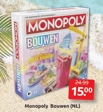 Boekenvoordeel Monopoly Bouwen (NL) aanbieding