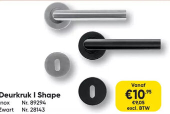 Toolstation HDD PRO Deurkruk I Shape aanbieding