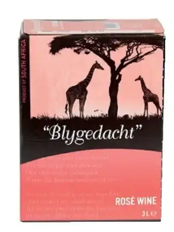 Colruyt Blygedacht rosé - zuid-afrika 3 l aanbieding