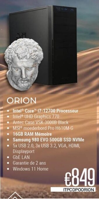 CompuDeals ORION aanbieding