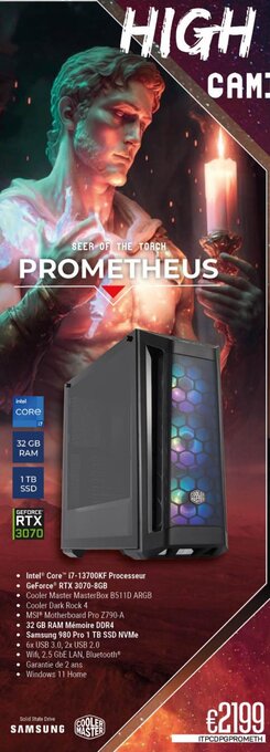 CompuDeals SEER OF THE TORCH PROMETHEUS aanbieding