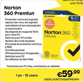 CompuDeals Norton 360 Premiun aanbieding