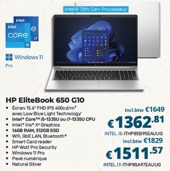 CompuDeals HP EliteBook 650 G10 aanbieding