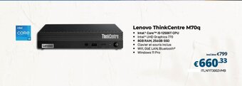 CompuDeals Lenovo ThinkCentre M70q aanbieding