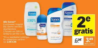 Albert Heijn Alle Sanex aanbieding