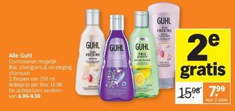 Albert Heijn Alle Guhl aanbieding
