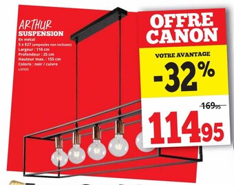 Dema ARTHUR SUSPENSION aanbieding
