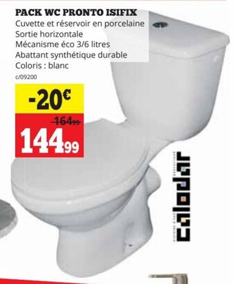Dema PACK WC PRONTO ISIFIX aanbieding