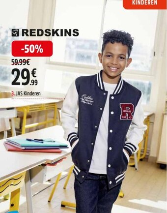 Intersport REDSKINS JAS Kinderen aanbieding
