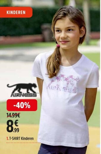 Intersport AIRNESS T-SHIRT Kinderen aanbieding