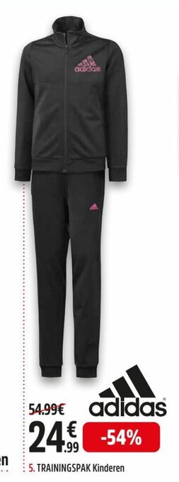 Intersport adidas TRAININGSPAK Kinderen aanbieding