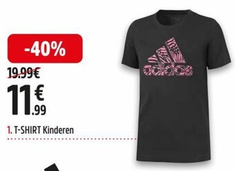 Intersport adidas T-SHIRT Kinderen aanbieding