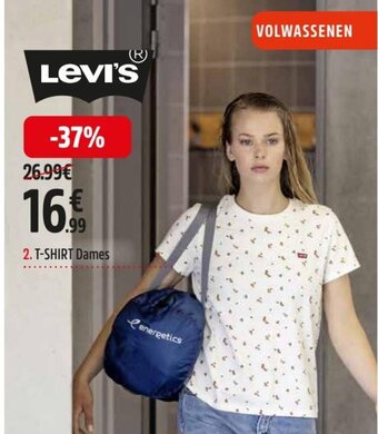 Intersport Levi's T-SHIRT Dames aanbieding