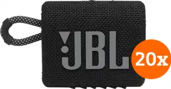 Coolblue Jbl go 3 zwart 20-pack aanbieding