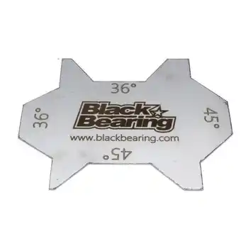 Decathlon Hulpmiddel voor het meten van de hoek van de helmlagers black bearing aanbieding