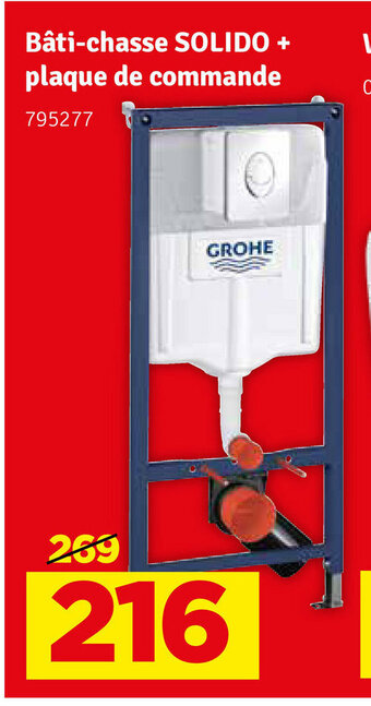 Bâti-chasse SOLIDO + plaque de commande