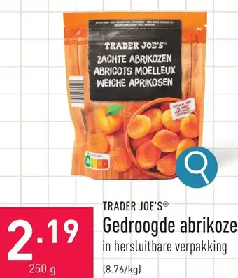 ALDI TRADER JOE'S® Gedroogde abrikozen 250g aanbieding