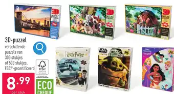 ALDI 3D PUZZLE aanbieding