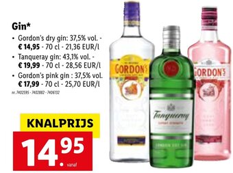 Lidl Gin aanbieding