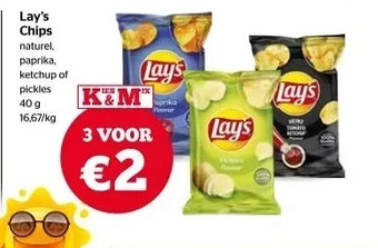 Spar Lay's chips aanbieding