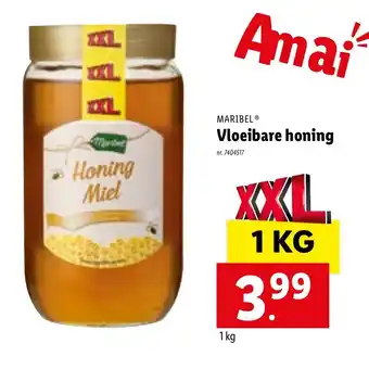Lidl Vloeibare honing 1kg aanbieding