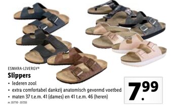 Lidl Slippers aanbieding