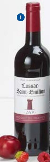 Lidl Lussac Saint-Emilion AOP aanbieding