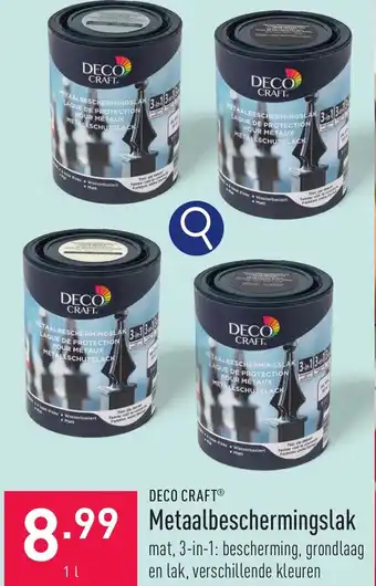 DECO CRAFTⓇ Metaalbeschermingslak 1L