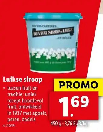 Luikse siroop 450g