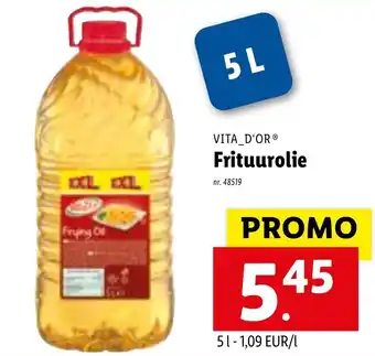 Lidl Frituurolie 5l aanbieding