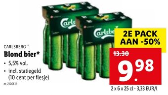Lidl Blond bier aanbieding