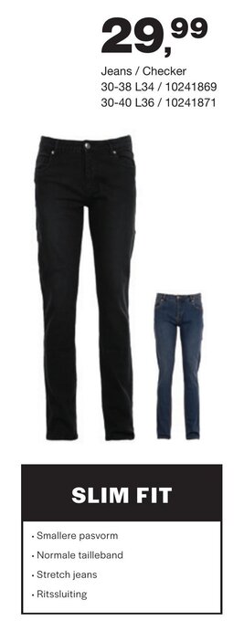 Jeans / Checker