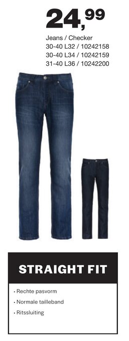 Jeans / Checker