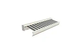 Makro Domasol Elektrische zonneluifel F30 500 x 300 cm groen/crème gestreept aanbieding
