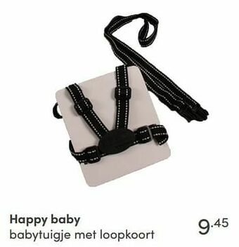 Baby & Tiener Happy baby babytuigje met loopkoort aanbieding