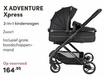 Baby & Tiener X adventure xpress 2-in-1 kinderwagen aanbieding