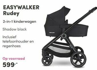 Baby & Tiener Easywalker rudey 2-in-1 kinderwagen aanbieding
