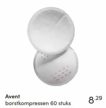 Baby & Tiener Avent borstkompressen aanbieding
