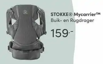 Baby & Tiener Stokke mycarrier buik- en rugdrager aanbieding