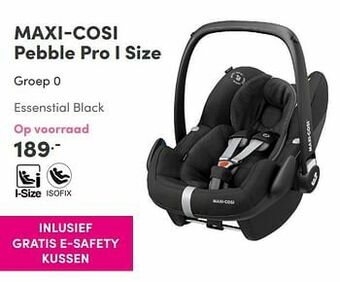 Baby & Tiener Maxi-cosi pebble pro i size aanbieding