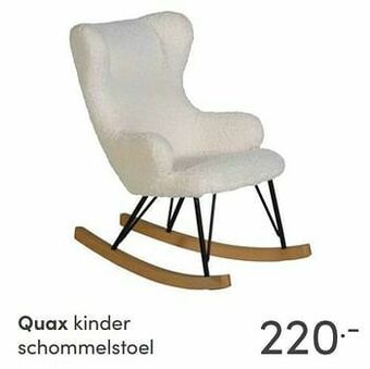 Baby & Tiener Quax kinder schommelstoel aanbieding