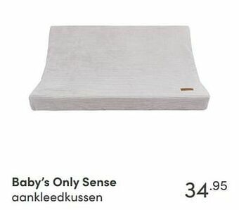 Baby & Tiener Baby’s only sense aankleedkussen aanbieding