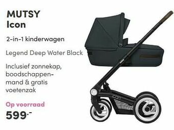 Baby & Tiener Mutsy icon 2-in-1 kinderwagen aanbieding