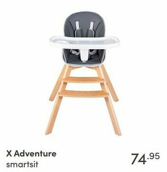 Baby & Tiener X adventure smartsit aanbieding