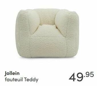 Baby & Tiener Jollein fauteuil teddy aanbieding