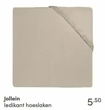 Baby & Tiener Jollein ledikant hoeslaken aanbieding