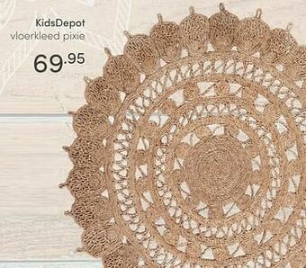 Baby & Tiener Kidsdepot vloerkleed pixie aanbieding