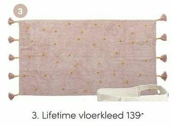 Baby & Tiener Lifetime vloerkleed aanbieding