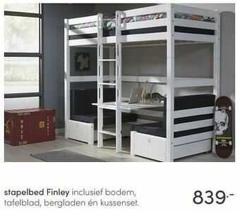 Stapelbed finley