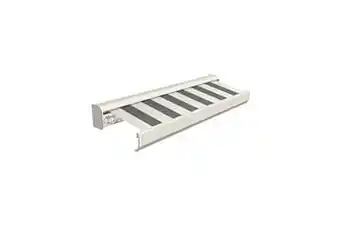 Makro Domasol Elektrische zonneluifel F30 550 x 300 cm groen/crème gestreept aanbieding
